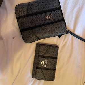 Guess matching purse and wallett
